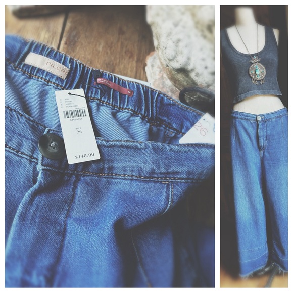 Anthropology Jeans High Rise Raw Edge - Picture 3 of 15